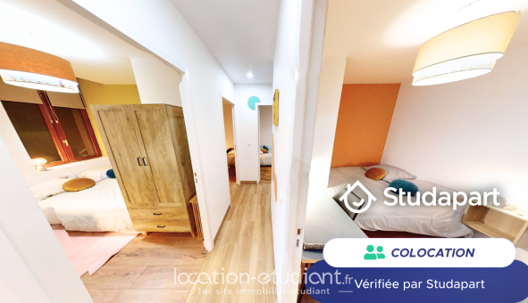 Colocation tudiante Studio à Villeurbanne (69100)