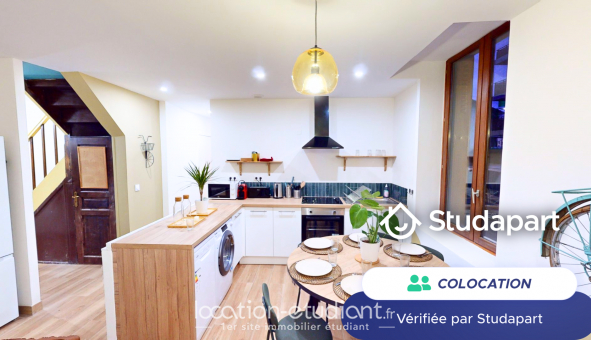 Colocation tudiante Studio à Villeurbanne (69100)
