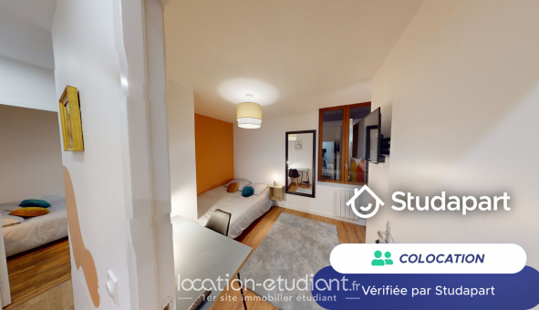 Colocation tudiante Studio à Villeurbanne (69100)