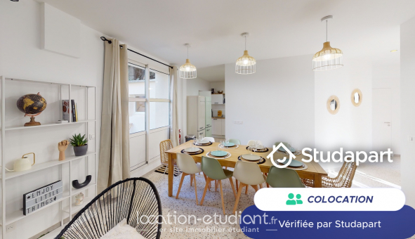 Colocation tudiante Studio à Villeurbanne (69100)