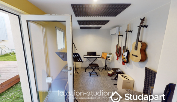 Colocation tudiante Studio à Villeurbanne (69100)
