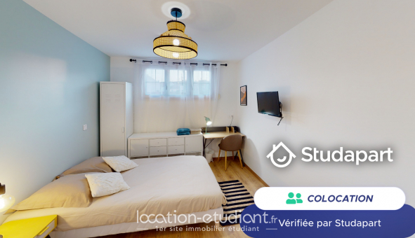 Colocation tudiante Studio à Villeurbanne (69100)