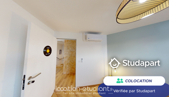 Colocation tudiante Studio à Villeurbanne (69100)