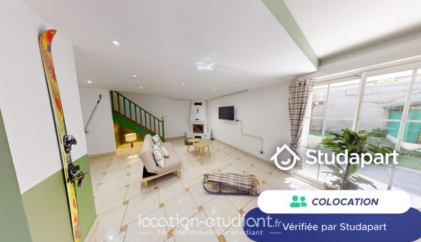 Colocation tudiante Studio à Villeurbanne (69100)