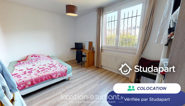 Colocation tudiante Studio à Villeurbanne (69100)