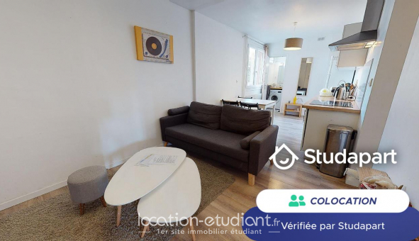 Colocation tudiante Studio à Villeurbanne (69100)