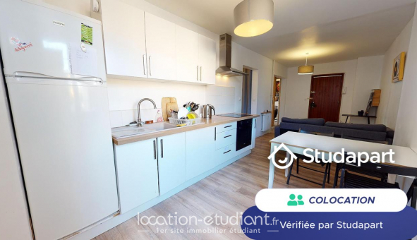 Colocation tudiante Studio à Villeurbanne (69100)