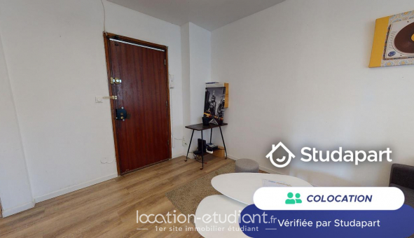 Colocation tudiante Studio à Villeurbanne (69100)