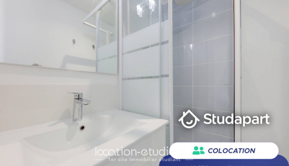 Colocation �tudiante Studio &agrave; Villeurbanne (69100)