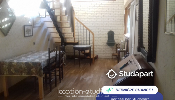 Colocation �tudiante Studio &agrave; Villeurbanne (69100)