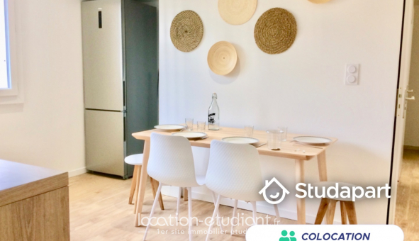Colocation �tudiante Studio &agrave; Villeurbanne (69100)
