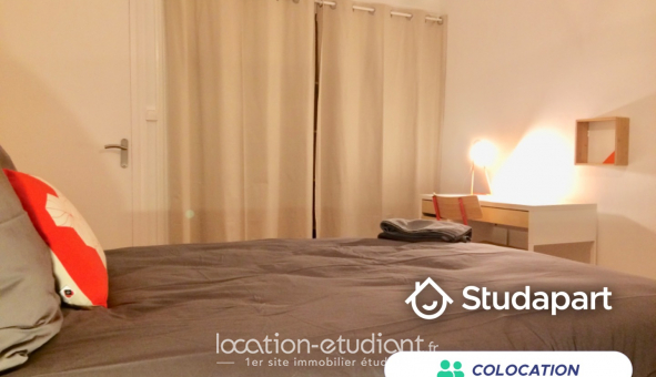 Colocation �tudiante Studio &agrave; Villeurbanne (69100)