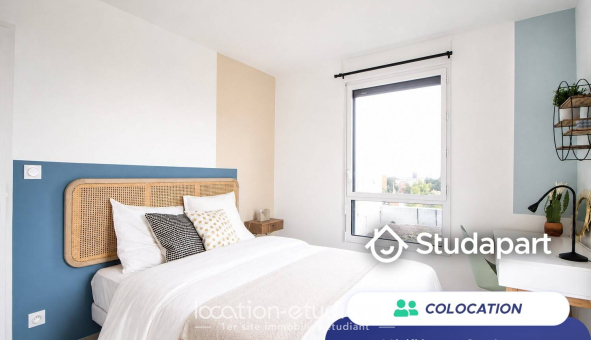 Colocation étudiante T5 &agrave; Villeurbanne (69100)