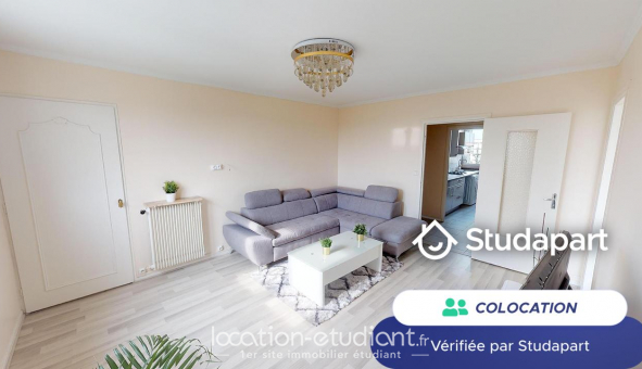 Colocation tudiante Studio à Villeurbanne (69100)