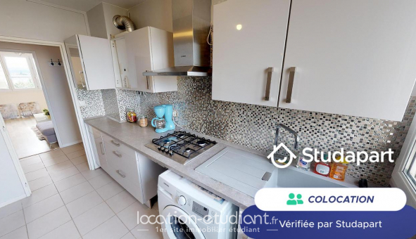 Colocation tudiante Studio à Villeurbanne (69100)