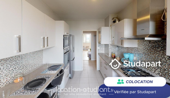 Colocation tudiante Studio à Villeurbanne (69100)