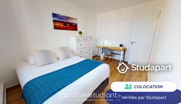 Colocation tudiante Studio à Villeurbanne (69100)