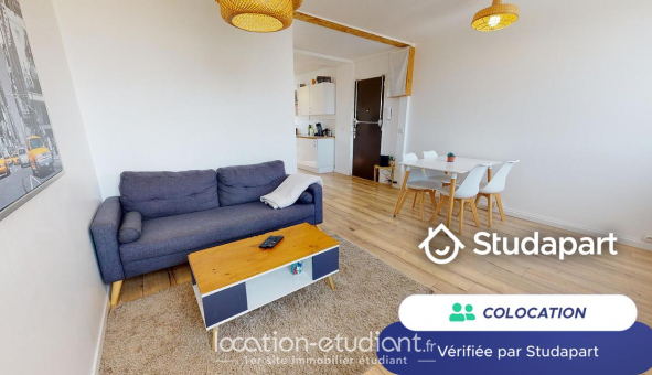 Colocation tudiante Studio à Villeurbanne (69100)