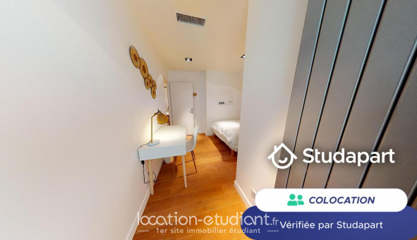 Colocation tudiante Studio à Villeurbanne (69100)