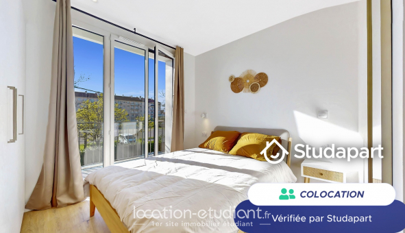 Colocation tudiante Studio à Villeurbanne (69100)