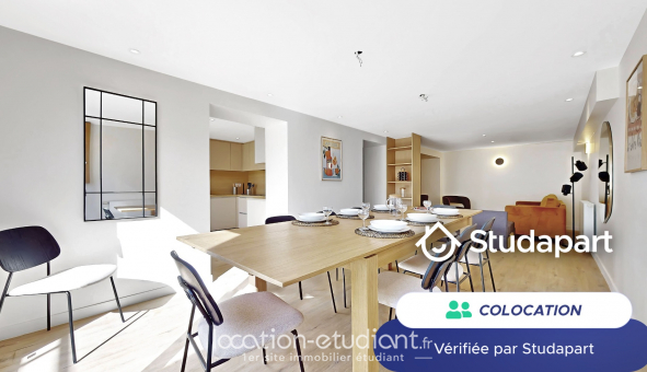 Colocation tudiante Studio à Villeurbanne (69100)