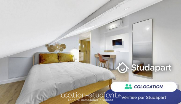 Colocation tudiante Studio à Villeurbanne (69100)