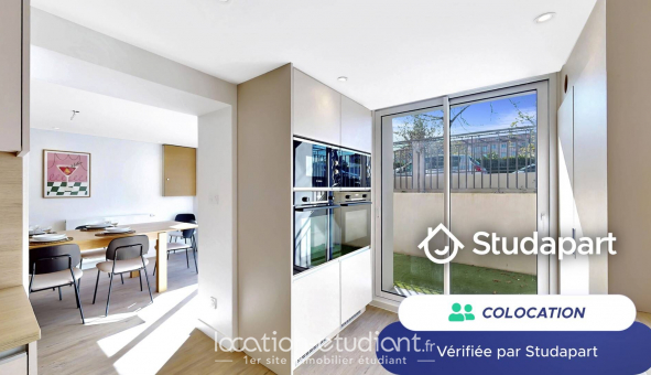 Colocation tudiante Studio à Villeurbanne (69100)