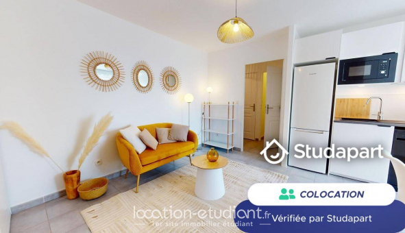 Colocation tudiante Studio à Villeurbanne (69100)