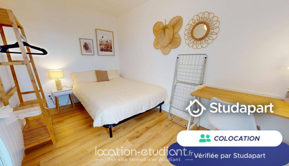 Colocation tudiante Studio à Villeurbanne (69100)