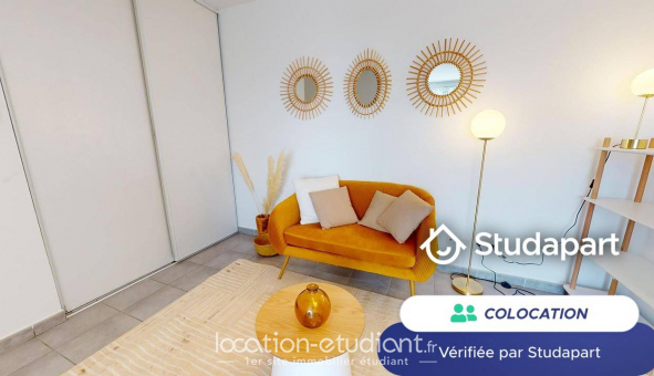 Colocation tudiante Studio à Villeurbanne (69100)