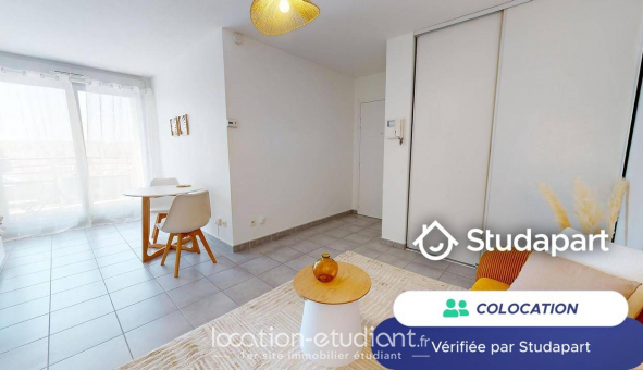 Colocation tudiante Studio à Villeurbanne (69100)