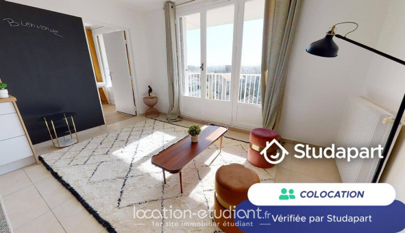 Colocation tudiante Studio à Villeurbanne (69100)