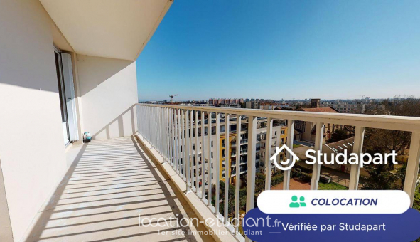 Colocation tudiante Studio à Villeurbanne (69100)
