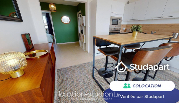 Colocation tudiante Studio à Villeurbanne (69100)