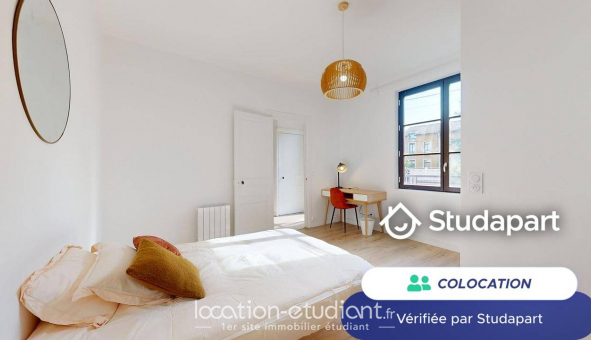 Colocation tudiante Studio à Villeurbanne (69100)