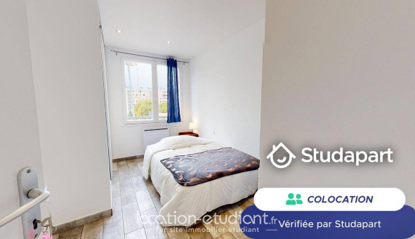 Colocation tudiante Studio à Villeurbanne (69100)