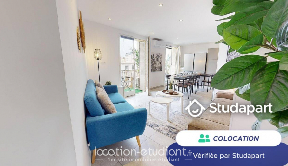 Colocation tudiante Studio à Villeurbanne (69100)