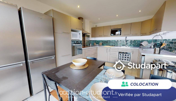 Colocation tudiante Studio à Villeurbanne (69100)