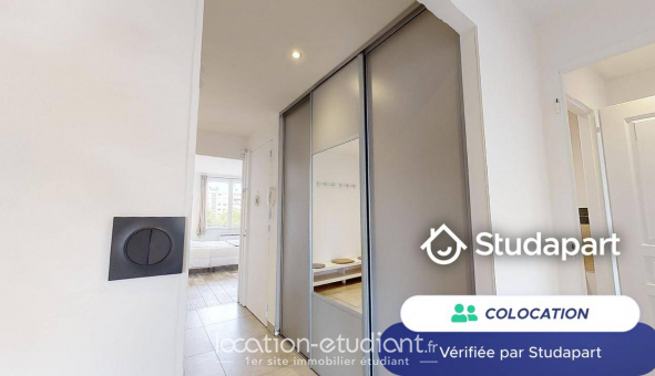 Colocation tudiante Studio à Villeurbanne (69100)