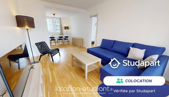 Colocation tudiante Studio à Villeurbanne (69100)