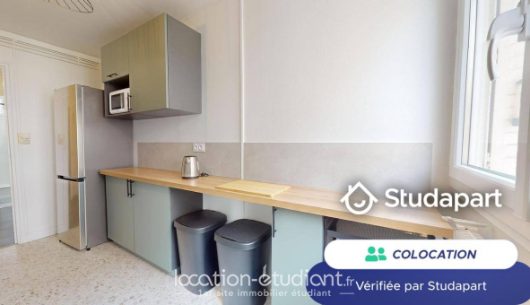 Colocation tudiante Studio à Villeurbanne (69100)