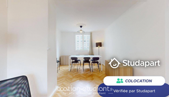 Colocation tudiante Studio à Villeurbanne (69100)