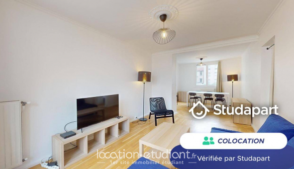 Colocation tudiante Studio à Villeurbanne (69100)