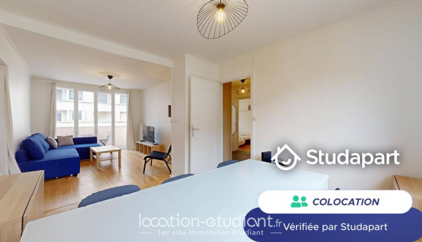 Colocation tudiante Studio à Villeurbanne (69100)