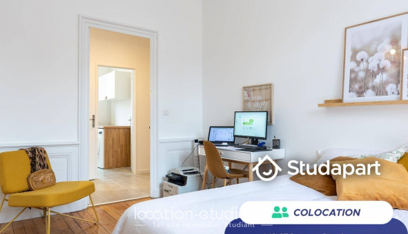 Colocation tudiante Studio à Villeurbanne (69100)