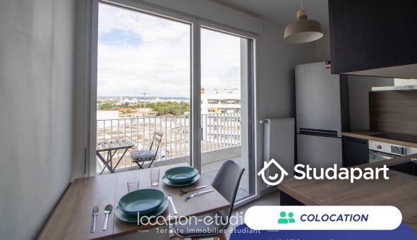 Colocation étudiante T5 à Villeurbanne (69100)