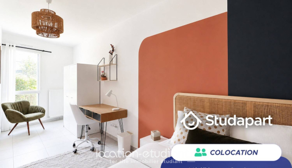 Colocation étudiante T5 &agrave; Villeurbanne (69100)