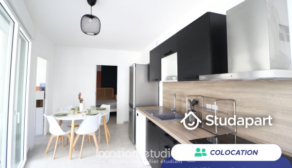 Colocation tudiante T5 à Villeurbanne (69100)