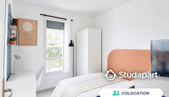 Colocation étudiante T5 &agrave; Villeurbanne (69100)
