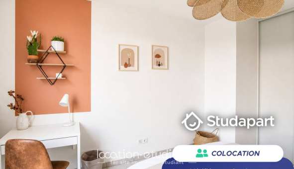 Colocation étudiante T5 &agrave; Villeurbanne (69100)